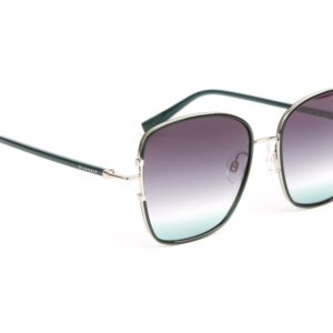 Ana Hickmann Quadrat Sonnenbrille HI3192 5503A in Grün – 45° Seitenansicht