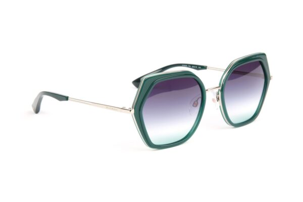 Ana Hickmann Sonnenbrille HI3200 56T01 in Grün – 45° Seitenansicht
