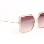 Ana Hickmann Sonnenbrille HI3196 56T02 in Pink – 45° Seitenansicht