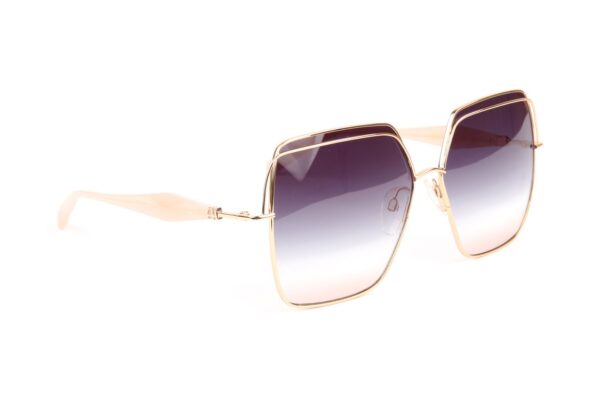 Ana Hickmann Sonnenbrille AH3288 6104A – 45° Seitenansicht Ana Hickmann Sonnenbrille AH3288 6104A in Gold – 45° Seitenansicht