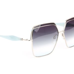 Ana Hickmann  Sonnenbrille AH3288 6103A in Silber – 45° Seitenansicht