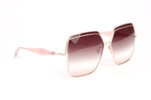 Ana Hickmann Sonnenbrille AH3288 6105B in Gold – 45° Seitenansicht