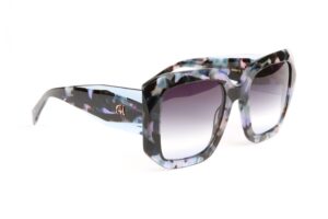 Ana Hickmann Sonnenbrille AH9413 53G21 in Braun – 45° Seitenansicht