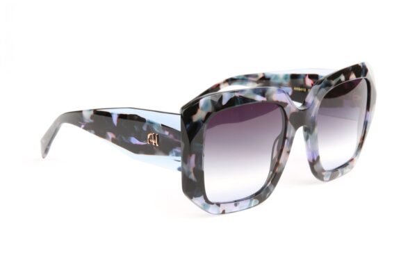 Ana Hickmann Sonnenbrille AH9413 53G21 in Braun – 45° Seitenansicht