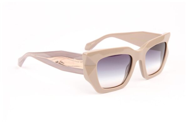 Ana Hickmann Sonnenbrille AH9416 51D01 in Grün – 45° Seitenansicht
