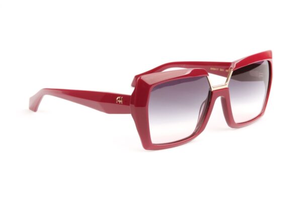 Ana Hickmann Sonnenbrille AH9417 56D01 in Rot – 45° Seitenansicht