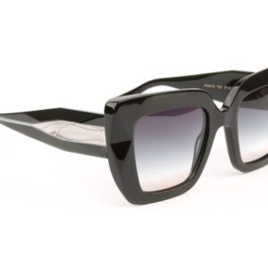 Ana Hickmann Sonnenbrille AH9418 51T02 in Grün – 45° Seitenansicht
