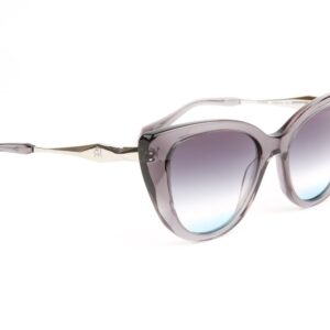 Ana Hickmann  Sonnenbrille AH9419 53T01 in Grau – 45° Seitenansicht