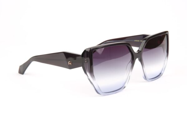 Ana Hickmann Sonnenbrille AH9420 62C03 in Blau – 45° Seitenansicht