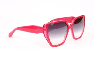 Ana Hickmann Sonnenbrille AH9420 62T01 in Pink – 45° Seitenansicht