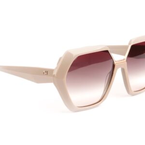 Ana Hickmann  Sonnenbrille AH9426 60D02 in Grün – 45° Seitenansicht