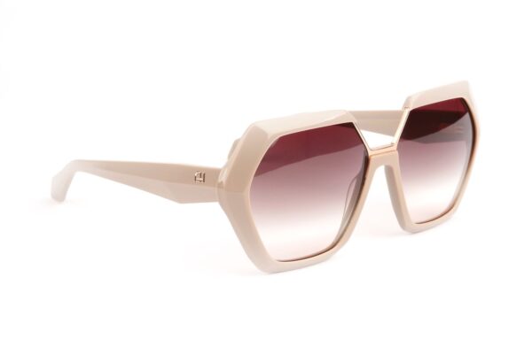 Ana Hickmann Sonnenbrille AH9426 60D02 in Grün – 45° Seitenansicht