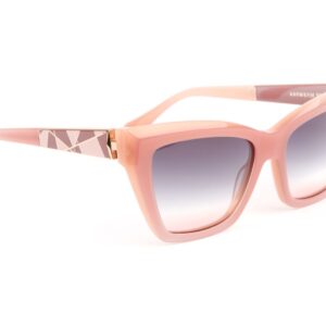 Ana Hickmann  Sonnenbrille AH9428 54H02 in Pink – 45° Seitenansicht