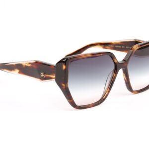 Ana Hickmann Sonnenbrille AH9432 59E01 in Grün – 45° Seitenansicht