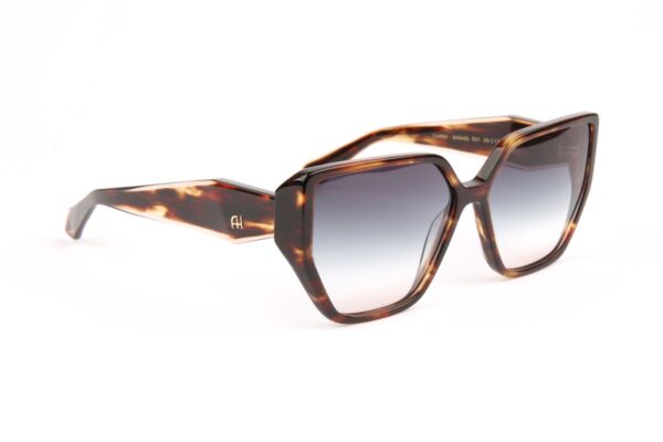 Ana Hickmann Sonnenbrille AH9432 59E01 in Grün – 45° Seitenansicht