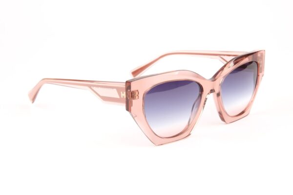 Ana Hickmann Sonnenbrille HI9221 53T01 in Pink – 45° Seitenansicht