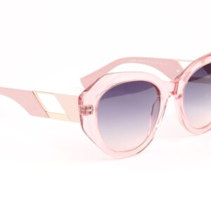 Ana Hickmann  Sonnenbrille HI9225 53T01 in Pink – 45° Seitenansicht