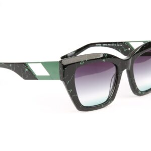 Ana Hickmann  Sonnenbrille HI9226 52G22 in Schwarz – 45° Seitenansicht
