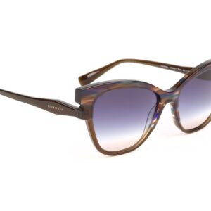 Ana Hickmann  Sonnenbrille HI9227 55P01 in Grün – 45° Seitenansicht