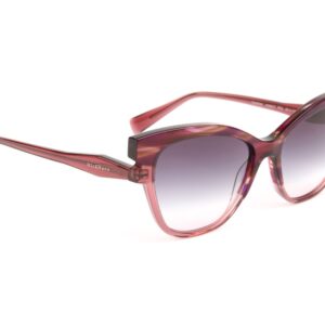 Ana Hickmann  Sonnenbrille HI9227 55P02 in Rot – 45° Seitenansicht