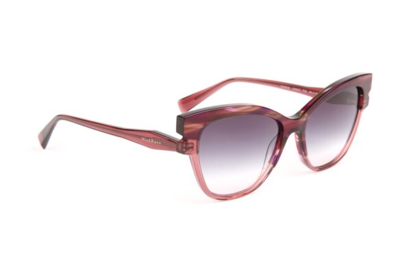Ana Hickmann Sonnenbrille HI9227 55P02 in Rot – 45° Seitenansicht