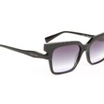 Ana Hickmann Sonnenbrille HI9228 53A01 in Schwarz – 45° Seitenansicht