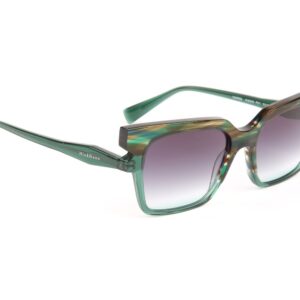 Ana Hickmann  Sonnenbrille HI9228 53P01 in Grün – 45° Seitenansicht