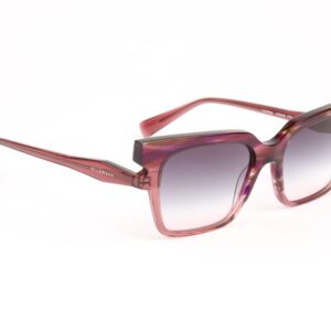 Ana Hickmann  Sonnenbrille HI9228 53P02 in Lila – 45° Seitenansicht