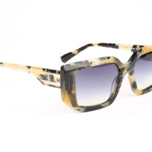 Ana Hickmann  Sonnenbrille HI9229 54G21 in Schwarz – 45° Seitenansicht