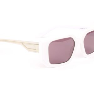 Ana Hickmann  Sonnenbrille HI9229 54T01 in Weiß – 45° Seitenansicht