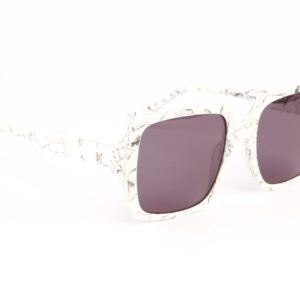 Ana Hickmann  Sonnenbrille HI9233 53G21 in Weiß – 45° Seitenansicht