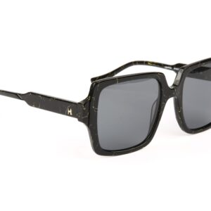 Ana Hickmann  Sonnenbrille HI9233 53G22 in Schwarz – 45° Seitenansicht