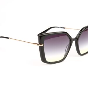 Ana Hickmann  Sonnenbrille HI9234 56A01 in Schwarz – 45° Seitenansicht