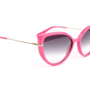 Ana Hickmann  Sonnenbrille HI9235 56D01 in Rot – 45° Seitenansicht