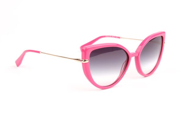 Ana Hickmann Sonnenbrille HI9235 56D01 in Rot – 45° Seitenansicht