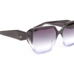 Ana Hickmann Sonnenbrille AH9432 59C01 in Grün – 45° Seitenansicht