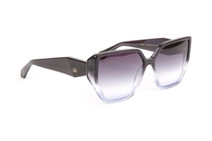 Ana Hickmann Sonnenbrille AH9432 59C01 in Grün – 45° Seitenansicht