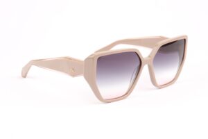 Ana Hickmann Sonnenbrille AH9432 59D01 in Grün – 45° Seitenansicht