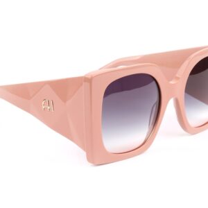 Ana Hickmann Sonnenbrille AH9434 55D01 in Pink – 45° Seitenansicht