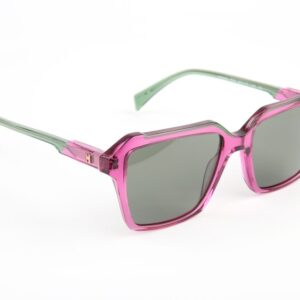 Ana Hickmann  Sonnenbrille HI9259 53P03 in Rot – 45° Seitenansicht