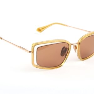 Ana Hickmann  Sonnenbrille AH3322 54T01 in Gelb – 45° Seitenansicht