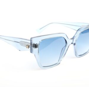 Ana Hickmann  Sonnenbrille HI9264 55T01 in Blau – 45° Seitenansicht