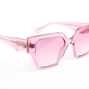 Ana Hickmann  Sonnenbrille HI9264 55T03 in Pink – 45° Seitenansicht