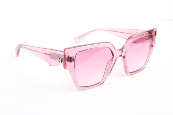 Ana Hickmann Sonnenbrille HI9264 55T03 in Pink – 45° Seitenansicht