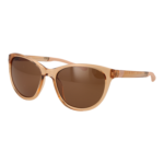 Nike Katzenaugen Sonnenbrille DJ0800 55296 in Beige – 45° Seitenansicht