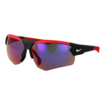 Nike Rechteck Sonnenbrille B6919X 71012 in Schwarz – 45° Seitenansicht