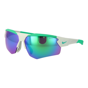 Nike Rechteck Sonnenbrille CT8234 71907 in Weiß – 45° Seitenansicht