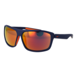 Nike Rechteck Sonnenbrille Nike IB3286X 63492 in Blau – 45° Seitenansicht