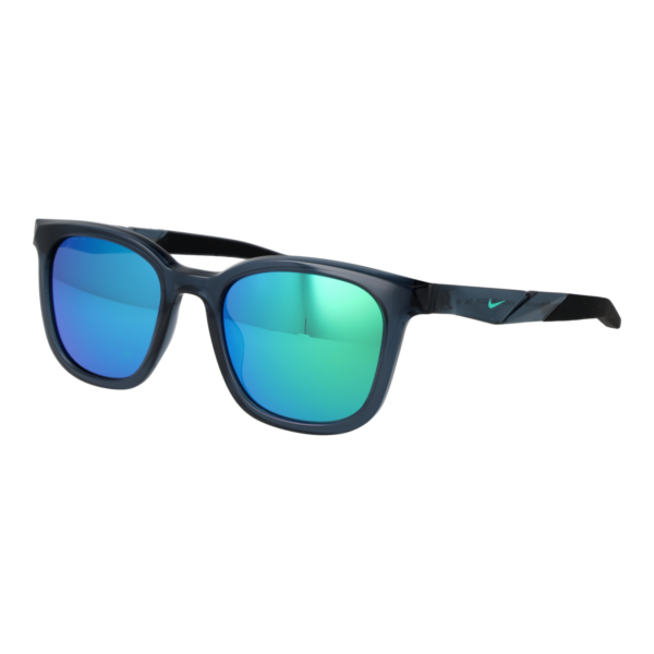 Nike Quadtrat Sonnenbrille Nike IW5864X 52060 in Blau – 45° Seitenansicht
