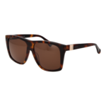 Max Mara Quadrat Sonnenbrille MM0021 5852E in Braun – 45° Seitenansicht